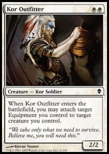 Kor Outfitter⁣ - Zendikar⁣ (Common)⁣ [21]