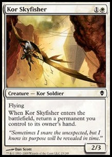 Kor Skyfisher⁣ - Zendikar⁣ (Common)⁣ [23]