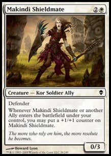 Makindi Shieldmate⁣ - Zendikar⁣ (Common)⁣ [26]