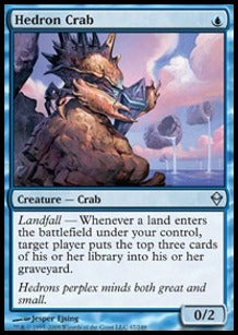 Hedron Crab⁣ - Zendikar⁣ (Uncommon)⁣ [47]