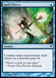 Spell Pierce⁣ - Zendikar⁣ (Common)⁣ [67]