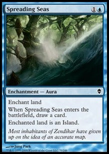 Spreading Seas⁣ - Zendikar⁣ (Common)⁣ [70]