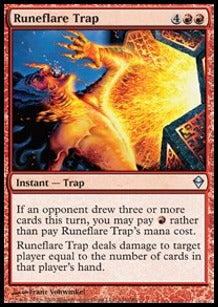 Runeflare Trap⁣ - Zendikar⁣ (Uncommon)⁣ [146]