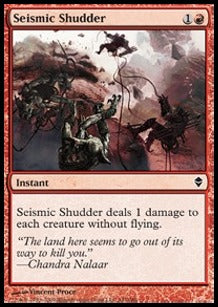 Seismic Shudder⁣ - Zendikar⁣ (Common)⁣ [147]
