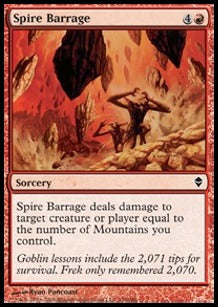 Spire Barrage⁣ - Zendikar⁣ (Common)⁣ [150]