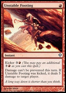 Unstable Footing⁣ - Zendikar⁣ (Uncommon)⁣ [153]