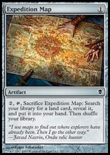 Expedition Map⁣ - Zendikar⁣ (Common)⁣ [201]