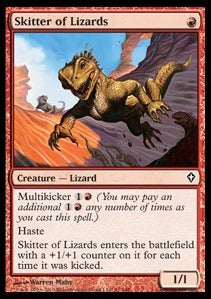 Skitter of Lizards⁣ - Worldwake⁣ (Common)⁣ [91]