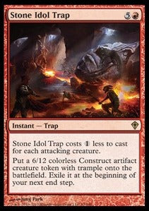 Stone Idol Trap⁣ - Worldwake⁣ (Rare)⁣ [93]
