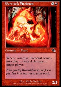 Goretusk Firebeast⁣ - Judgment⁣ (Common)⁣ [91]