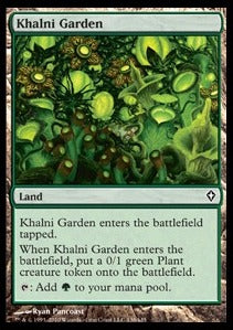 Khalni Garden⁣ - Worldwake⁣ (Common)⁣ [138]