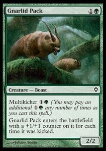 Gnarlid Pack⁣ - Worldwake⁣ (Common)⁣ [101]