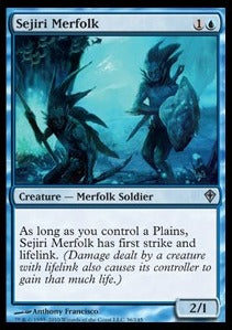 Sejiri Merfolk⁣ - Worldwake⁣ (Uncommon)⁣ [36]