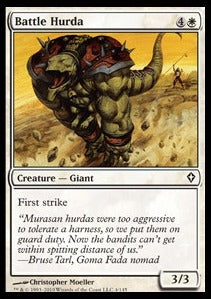 Battle Hurda⁣ - Worldwake⁣ (Common)⁣ [4]