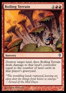 Roiling Terrain⁣ - Worldwake⁣ (Common)⁣ [88]