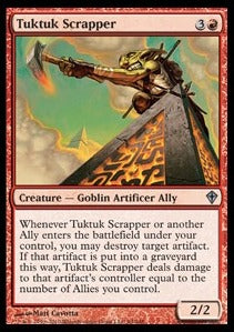 Tuktuk Scrapper⁣ - Worldwake⁣ (Uncommon)⁣ [94]