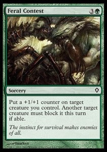 Feral Contest⁣ - Worldwake⁣ (Common)⁣ [100]