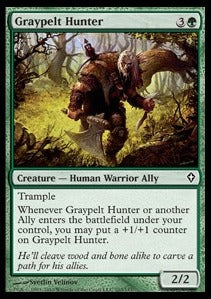 Graypelt Hunter⁣ - Worldwake⁣ (Common)⁣ [103]
