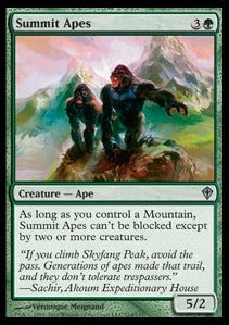 Summit Apes⁣ - Worldwake⁣ (Uncommon)⁣ [114]