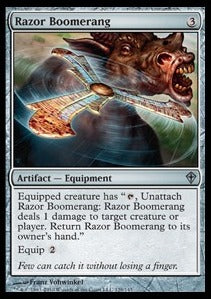 Razor Boomerang⁣ - Worldwake⁣ (Uncommon)⁣ [129]