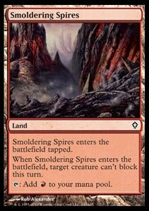 Smoldering Spires⁣ - Worldwake⁣ (Common)⁣ [143]