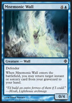 Mnemonic Wall⁣ - Rise of the Eldrazi⁣ (Common)⁣ [78]