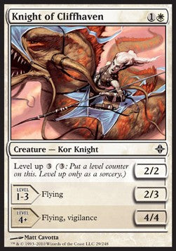 Knight of Cliffhaven⁣ - Rise of the Eldrazi⁣ (Common)⁣ [29]
