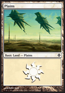 Plains (V.2)⁣ - Rise of the Eldrazi⁣ (Land)⁣ [230]