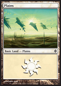 Plains (V.3)⁣ - Rise of the Eldrazi⁣ (Land)⁣ [231]
