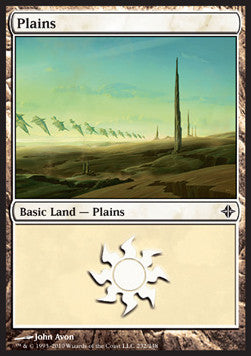 Plains (V.4)⁣ - Rise of the Eldrazi⁣ (Land)⁣ [232]