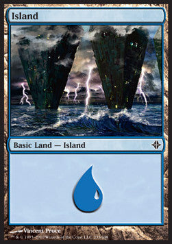 Island (V.3)⁣ - Rise of the Eldrazi⁣ (Land)⁣ [235]