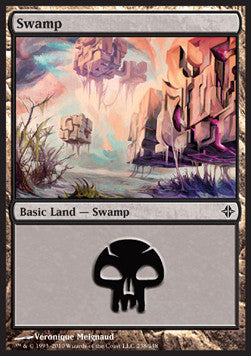 Swamp (V.2)⁣ - Rise of the Eldrazi⁣ (Land)⁣ [238]