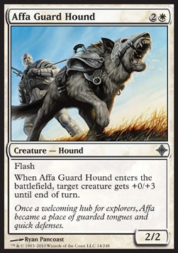 Affa Guard Hound⁣ - Rise of the Eldrazi⁣ (Uncommon)⁣ [14]