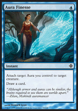 Aura Finesse⁣ - Rise of the Eldrazi⁣ (Common)⁣ [54]