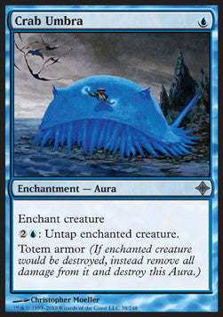 Crab Umbra⁣ - Rise of the Eldrazi⁣ (Uncommon)⁣ [58]