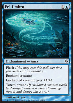Eel Umbra⁣ - Rise of the Eldrazi⁣ (Common)⁣ [65]