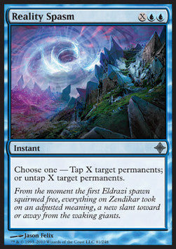 Reality Spasm - Rise of the Eldrazi (Uncommon) [ROE-81]