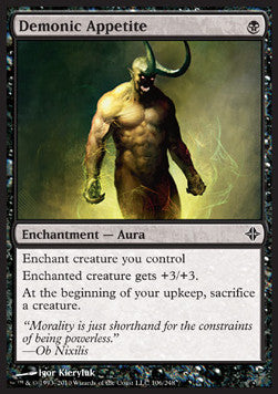 Demonic Appetite⁣ - Rise of the Eldrazi⁣ (Common)⁣ [106]