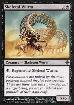 Skeletal Wurm⁣ - Rise of the Eldrazi⁣ (Uncommon)⁣ [127]