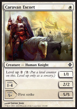 Caravan Escort⁣ - Rise of the Eldrazi⁣ (Common)⁣ [15]