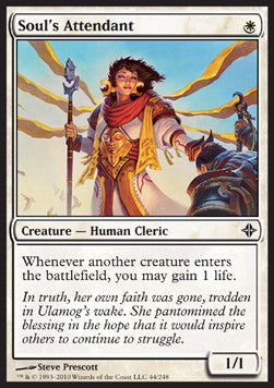 Soul's Attendant⁣ - Rise of the Eldrazi⁣ (Common)⁣ [44]