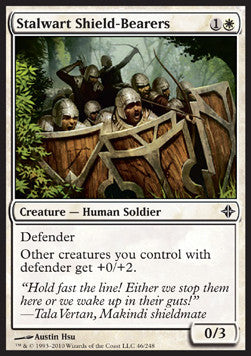 Stalwart Shield-Bearers⁣ - Rise of the Eldrazi⁣ (Common)⁣ [46]