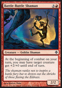 Battle-Rattle Shaman⁣ - Rise of the Eldrazi⁣ (Common)⁣ [136]