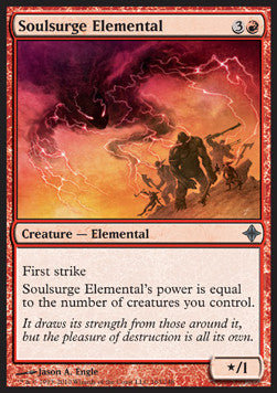 Soulsurge Elemental⁣ - Rise of the Eldrazi⁣ (Uncommon)⁣ [163]