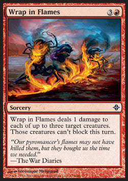Wrap in Flames⁣ - Rise of the Eldrazi⁣ (Common)⁣ [173]