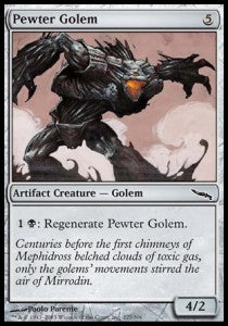 Pewter Golem⁣ - Mirrodin⁣ (Common)⁣ [227]