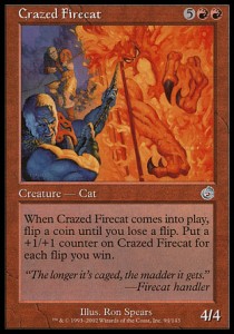 Crazed Firecat⁣ - Torment⁣ (Uncommon)⁣ [94]