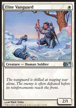 Elite Vanguard⁣ - Magic 2011⁣ (Uncommon)⁣ [13]