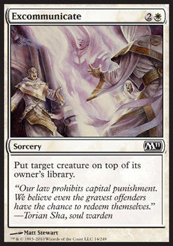 Excommunicate⁣ - Magic 2011⁣ (Common)⁣ [14]