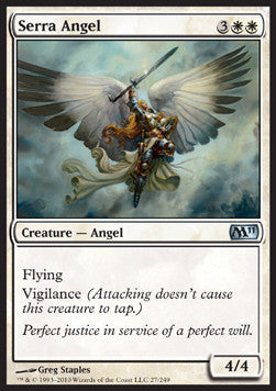Serra Angel⁣ - Magic 2011⁣ (Uncommon)⁣ [27]
